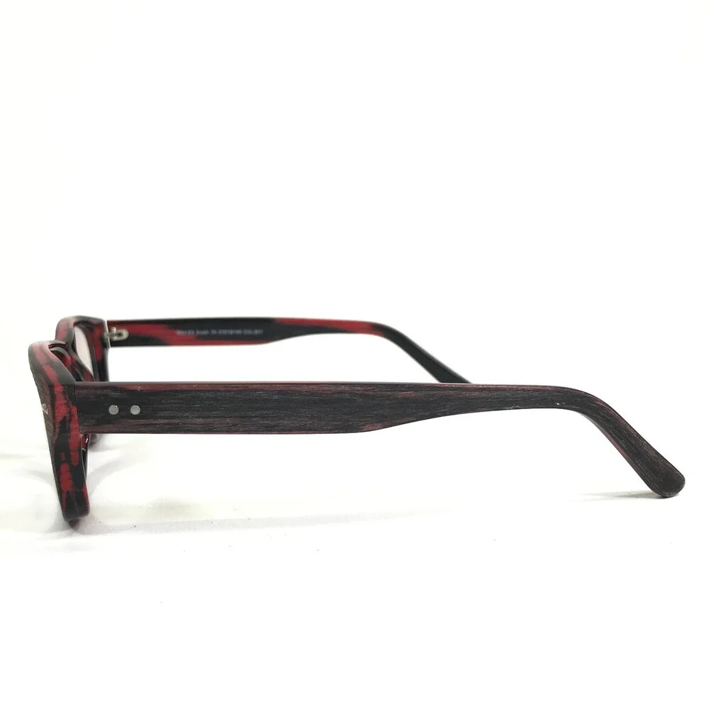 Eye Society Eyeglasses Frames Mod.ES brush 7A COL.B31 Black Red Wood 51-19-145